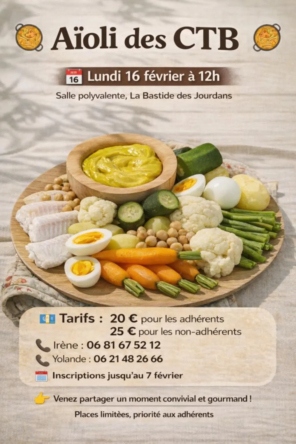 Aïoli des CTB à La Bastide des Jourdans_La Bastide-des-Jourdans