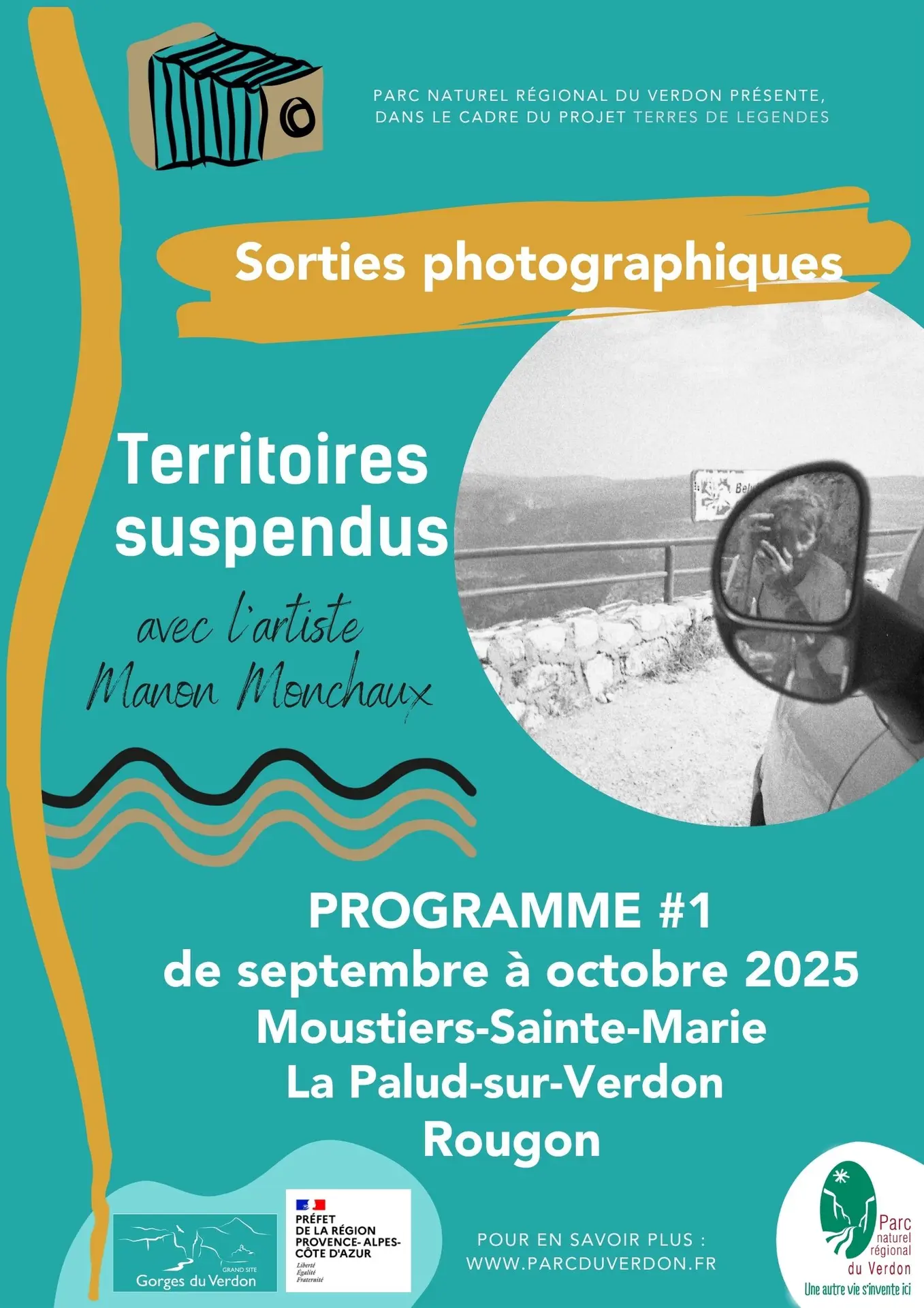 Affiche Territoires suspendus - rencontres photographiques