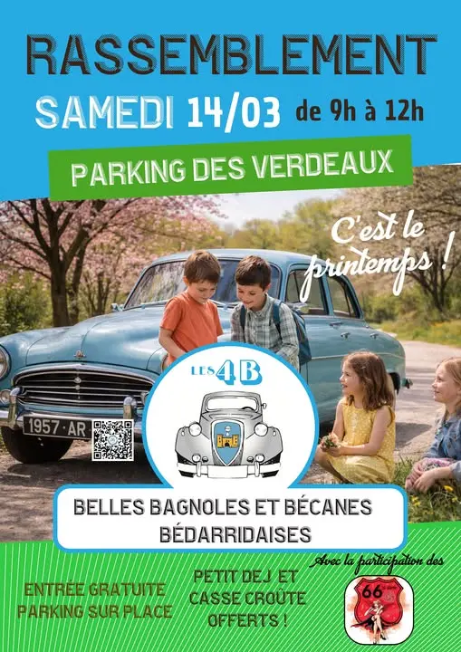 Rassemblement de belles bagnoles et bécanes bédarridaises_Bédarrides