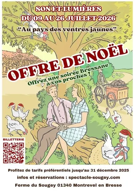 Affiche Opération Spéciale Noël Spectacle au Sougey