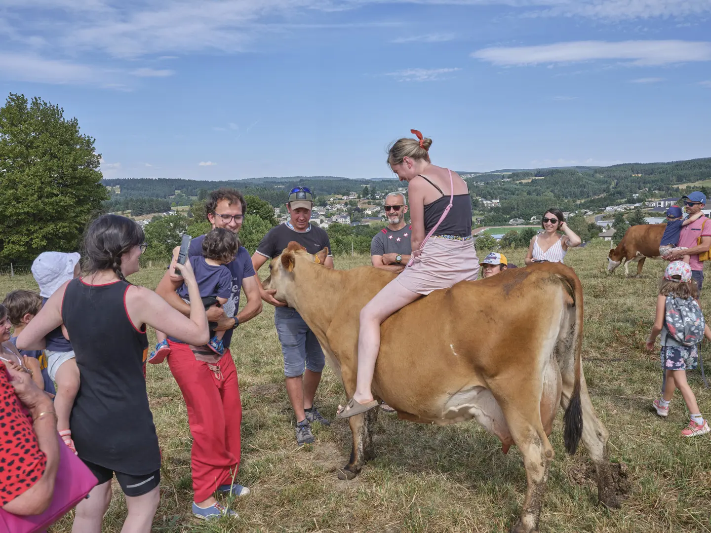 Visite de la ferme vach'Mont bio