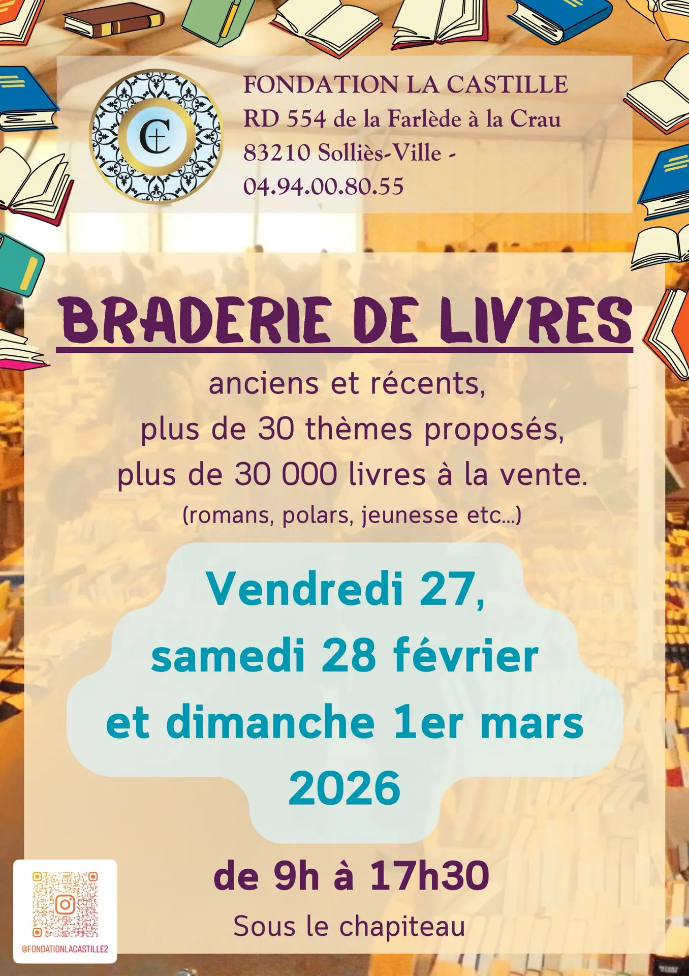 Braderie de livres_Solliès-Ville