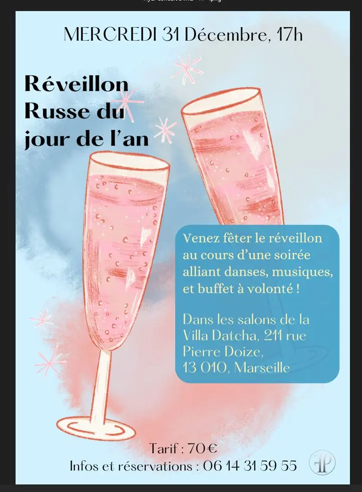 Réveillon Russe villa Datcha