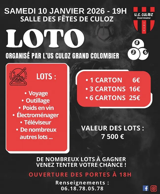 Loto à Culoz_Culoz-Béon
