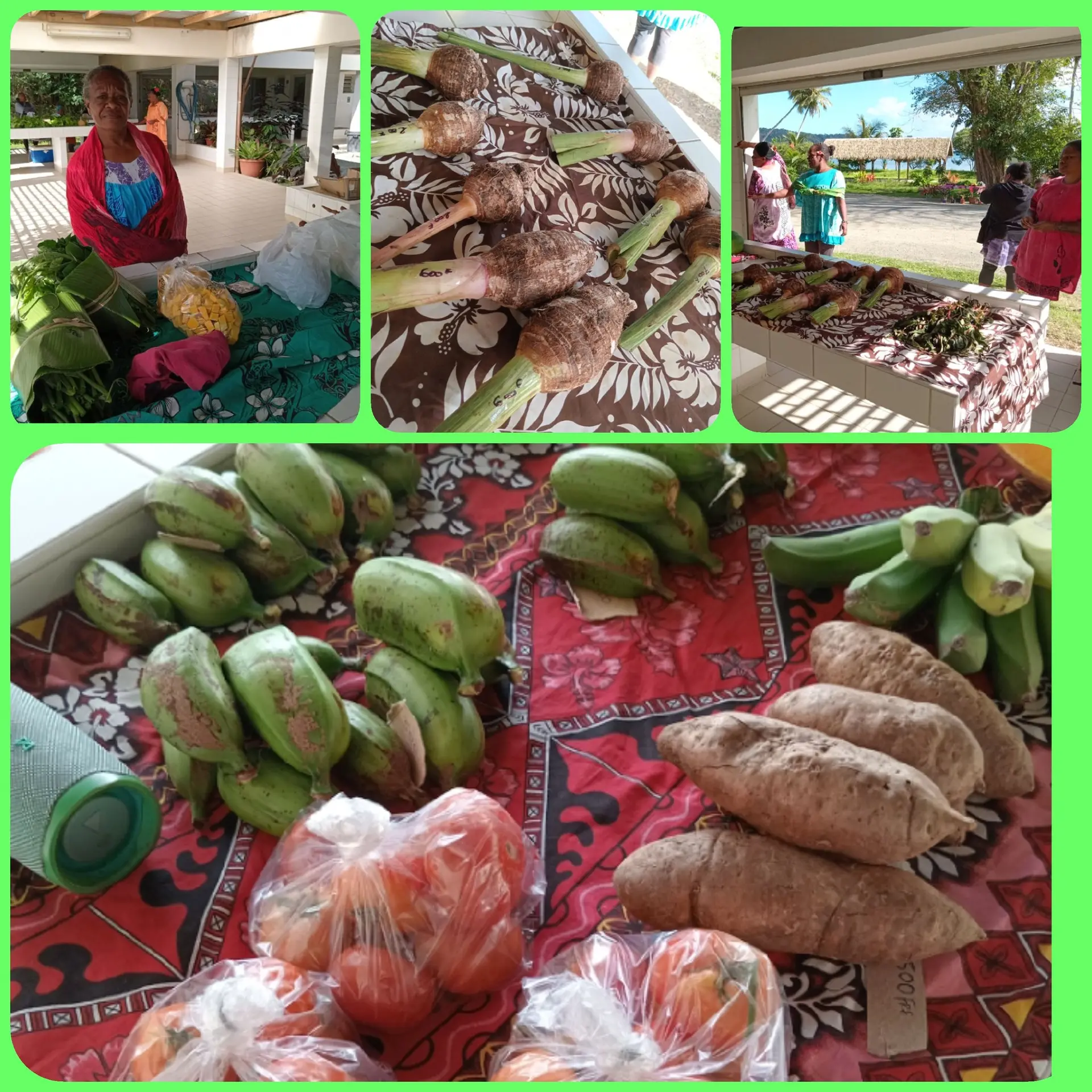 Marché communal de Touho