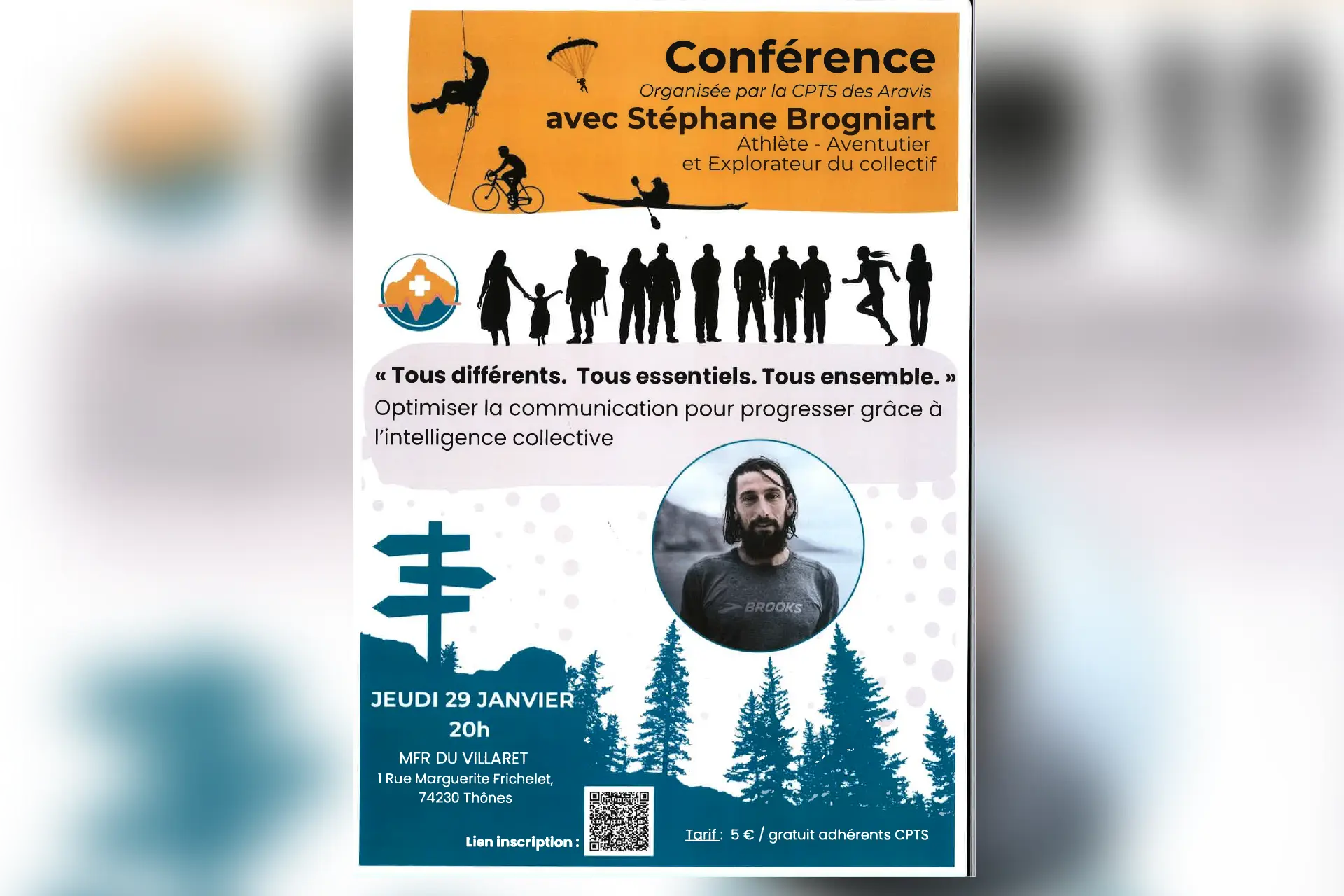 Conférence Tous différents, tous essentiels, tous ensemble_Thônes