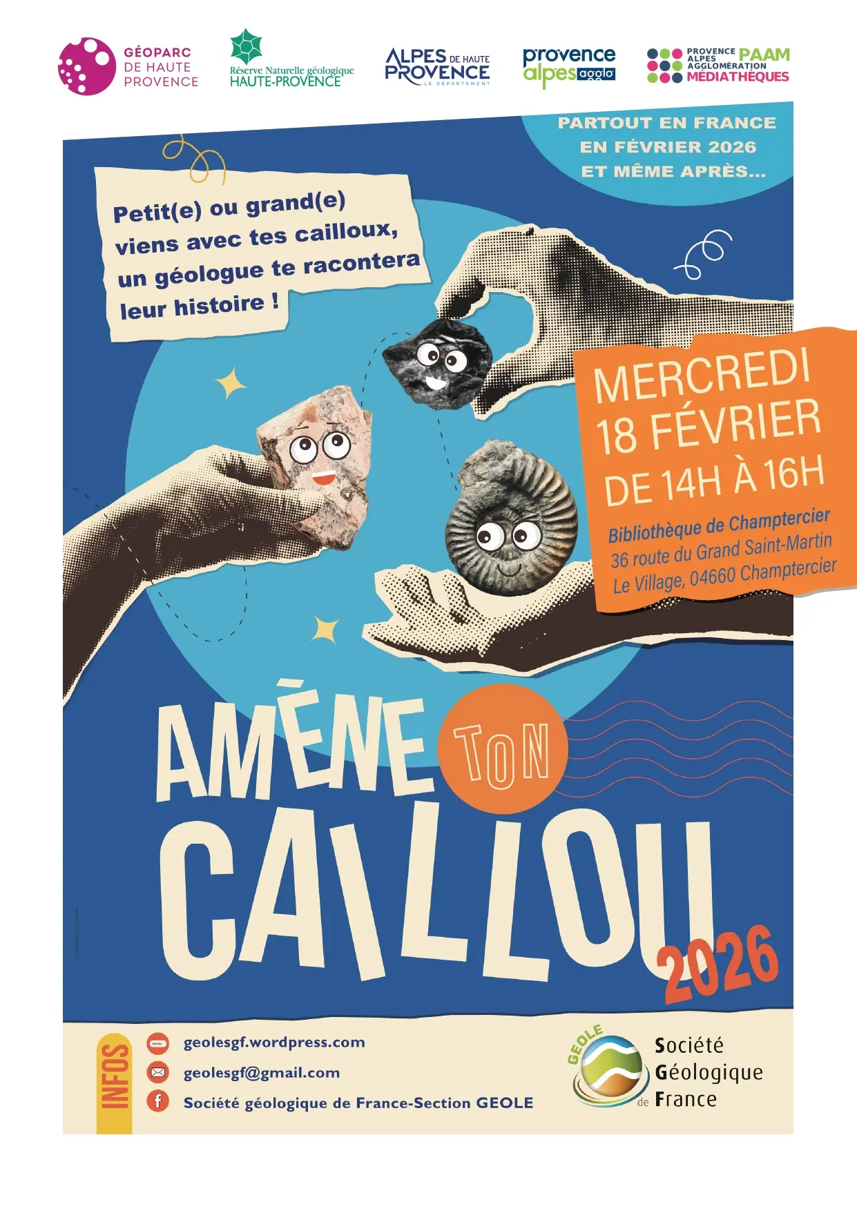 Affiche Amène ton caillou