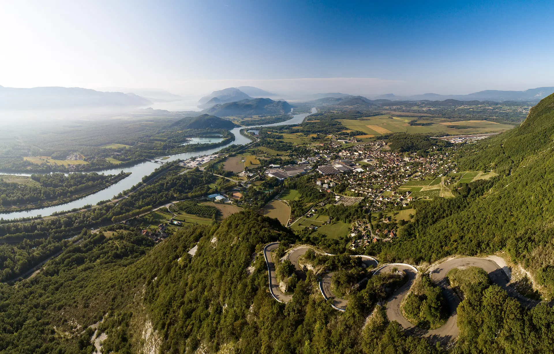 Journée cyclo du Grand Colombier : juin_Culoz-Béon