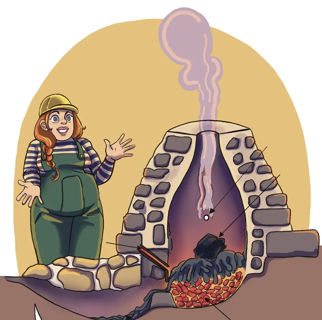 Bas-fourneau illustration