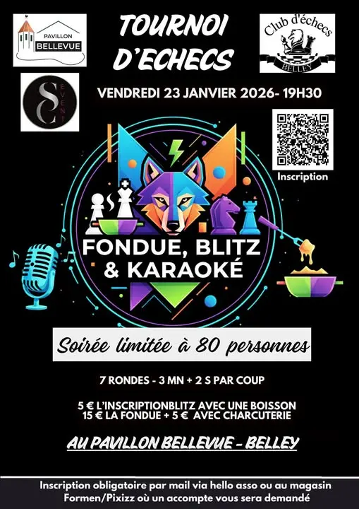 Soirée fondue, blitz et karaoké_Belley