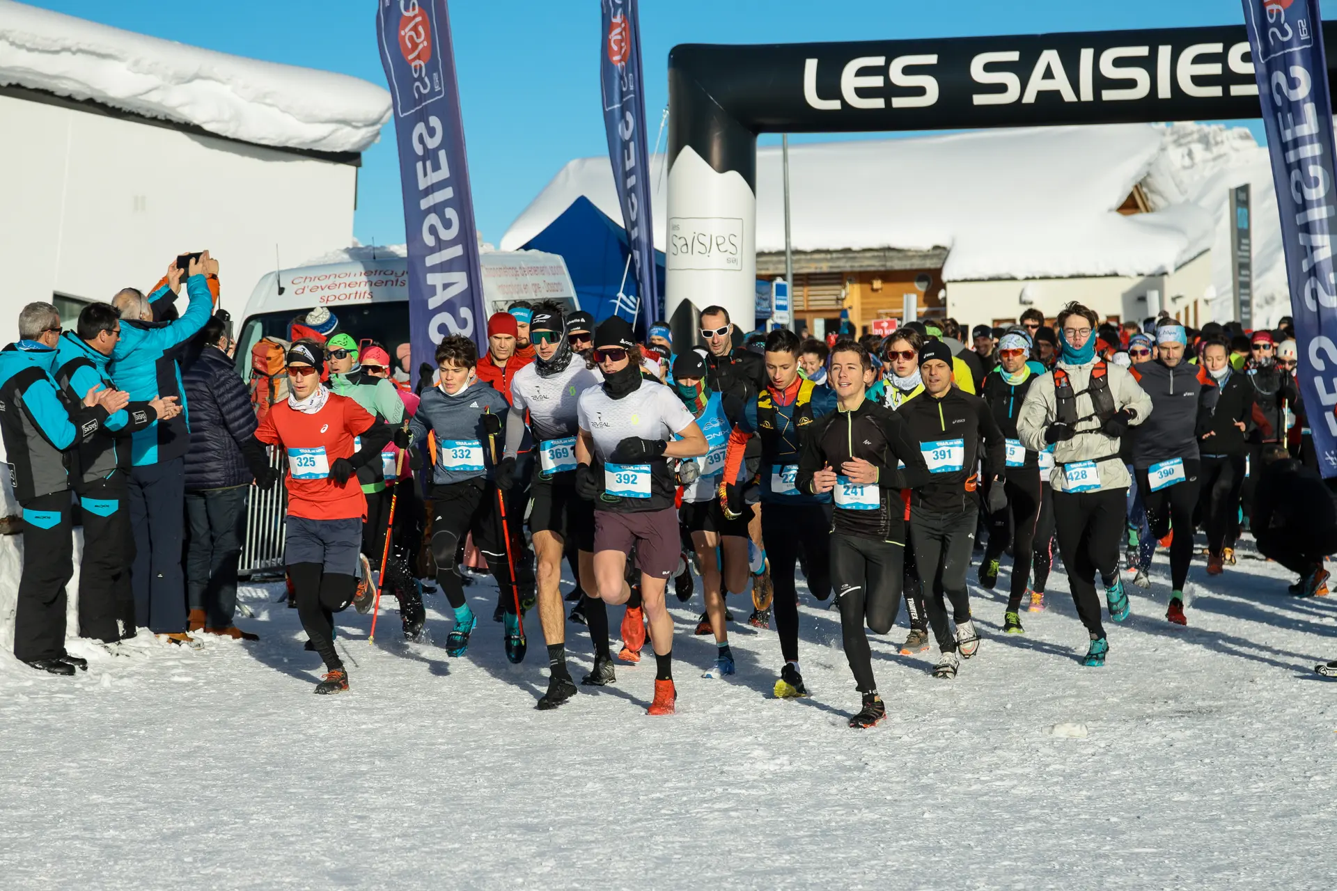 Zone de départ Les Saisies
