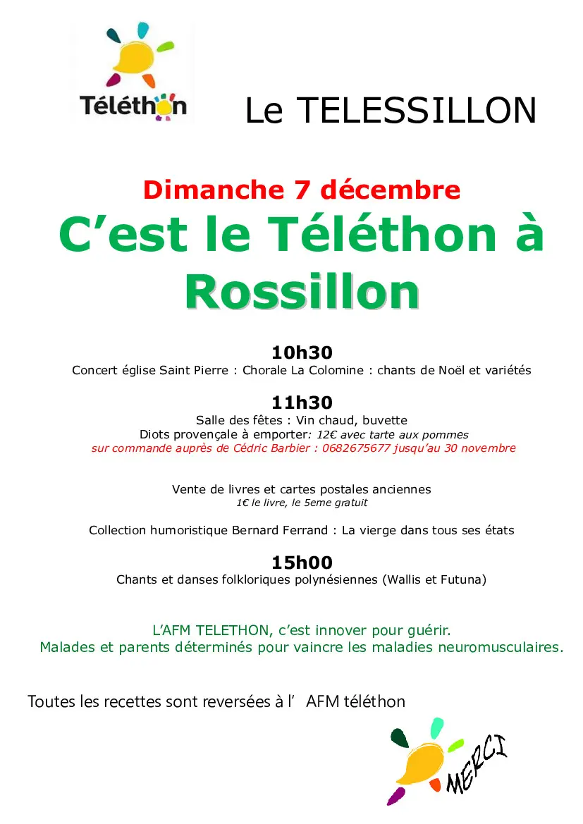 C'est Téléthon à Rossillon_Rossillon