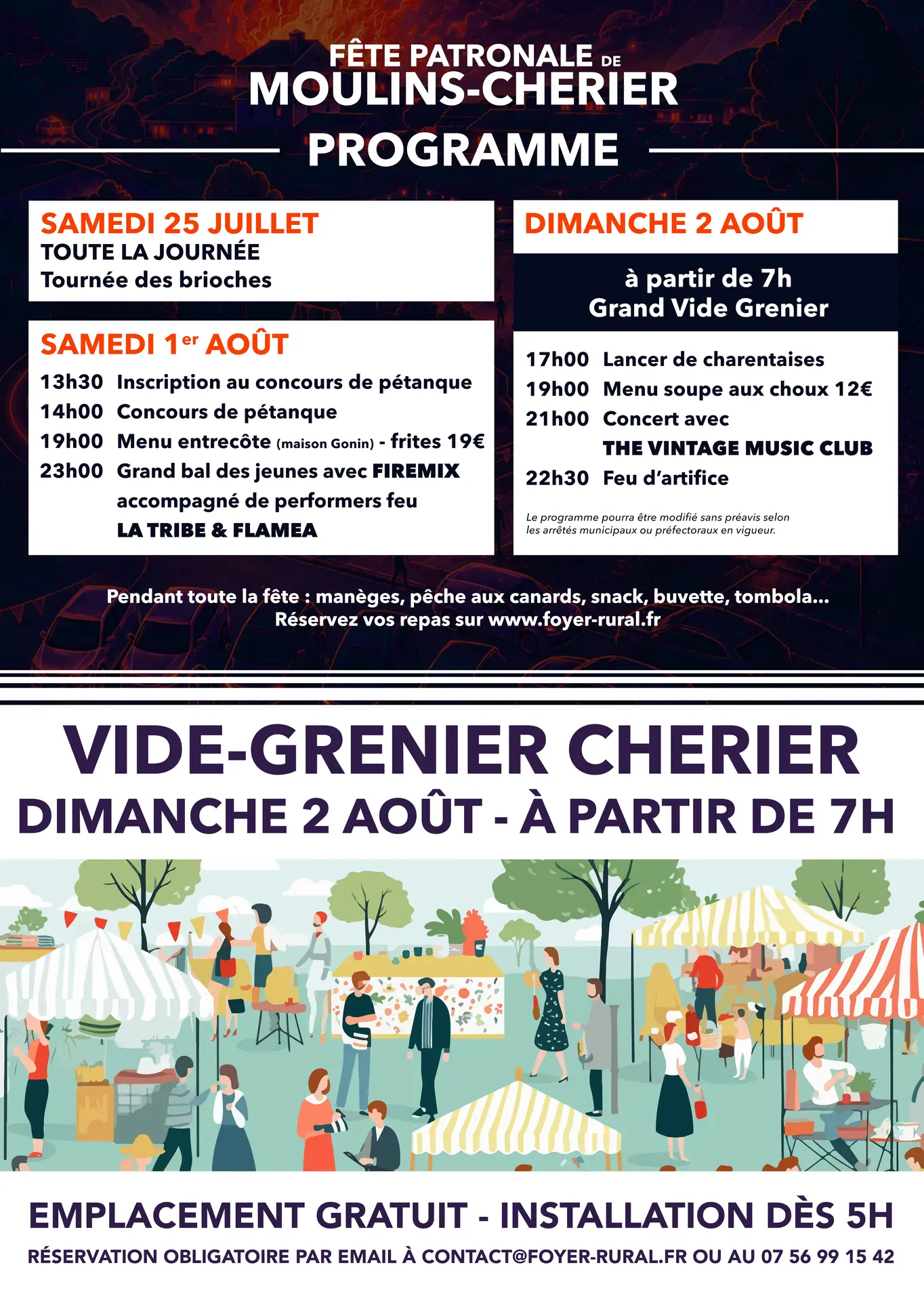 Vide-grenier de la fête patronale