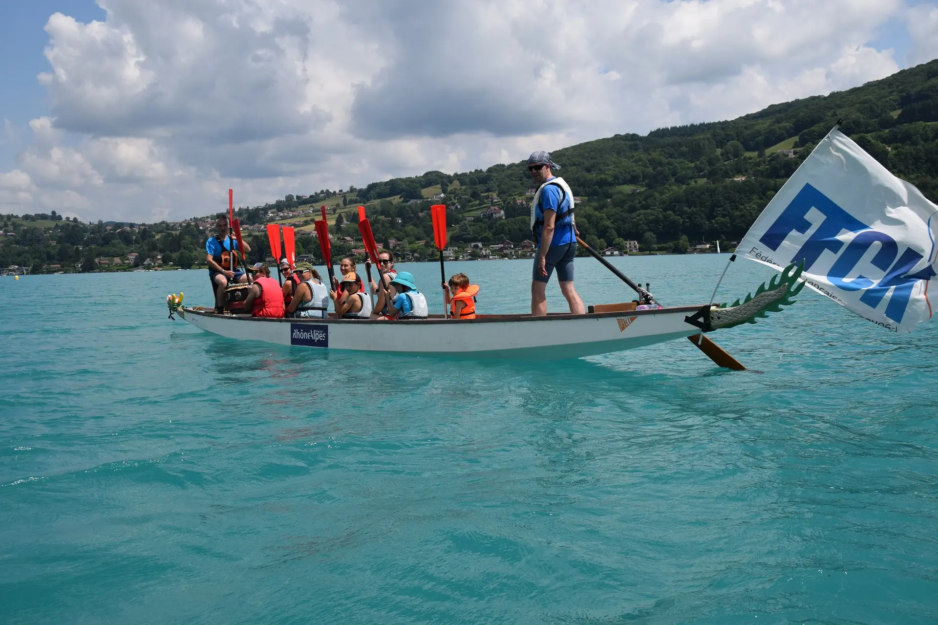 Initiation dragon boat