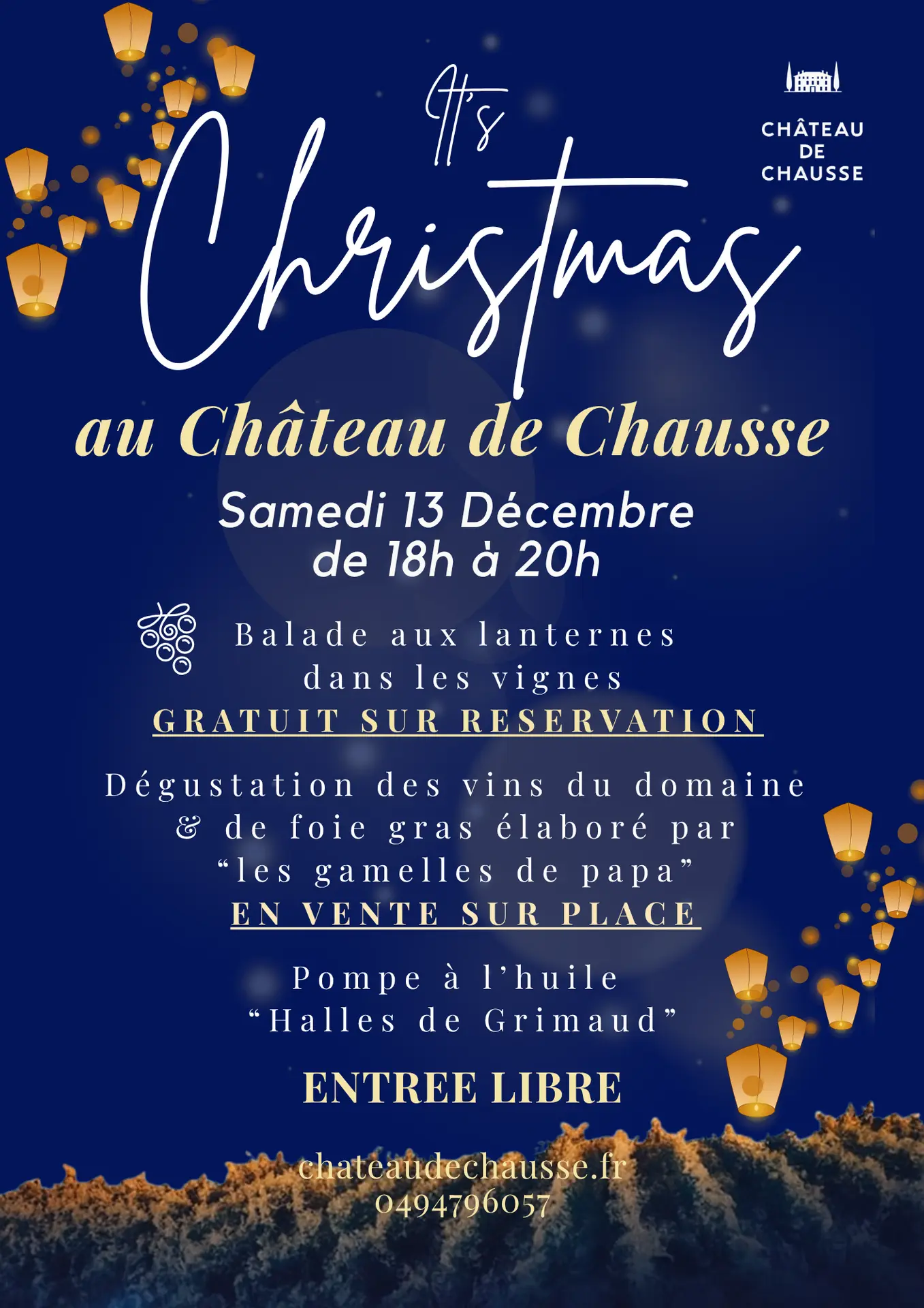 Noël au Chateau de Chausse