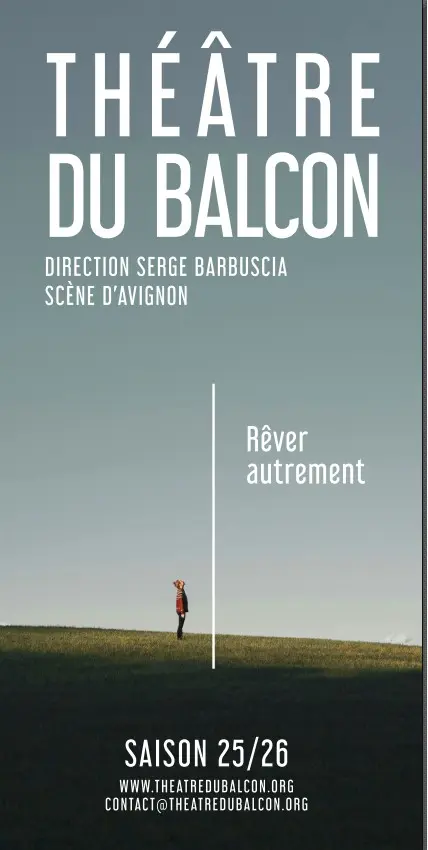 Visuel programme saison du théâtre du Balcon