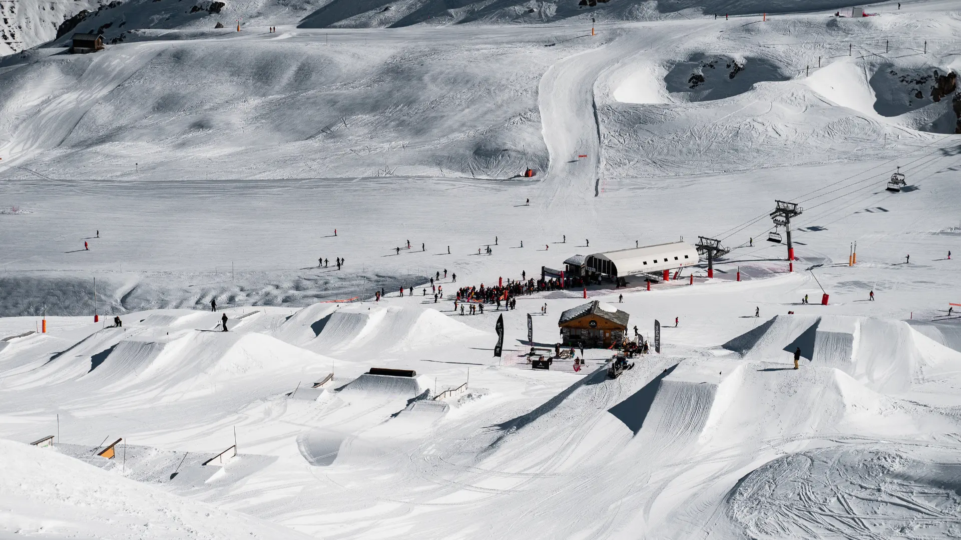 Snowpark Contest à Val d'isère