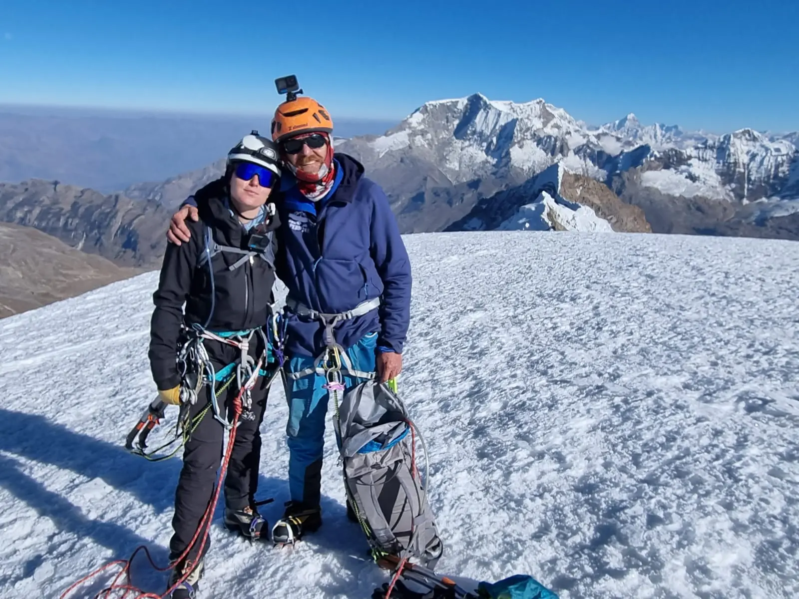 Rémi Ducloux et sa fille.