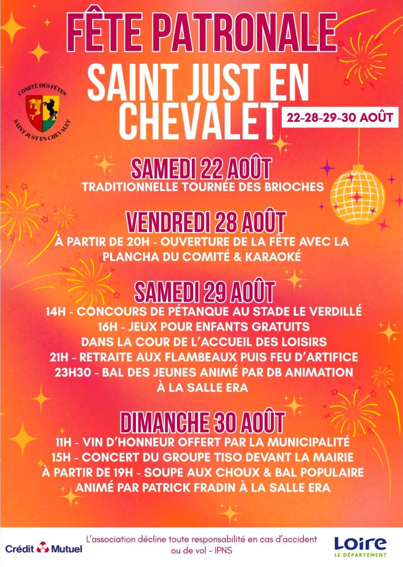 Affiche fête