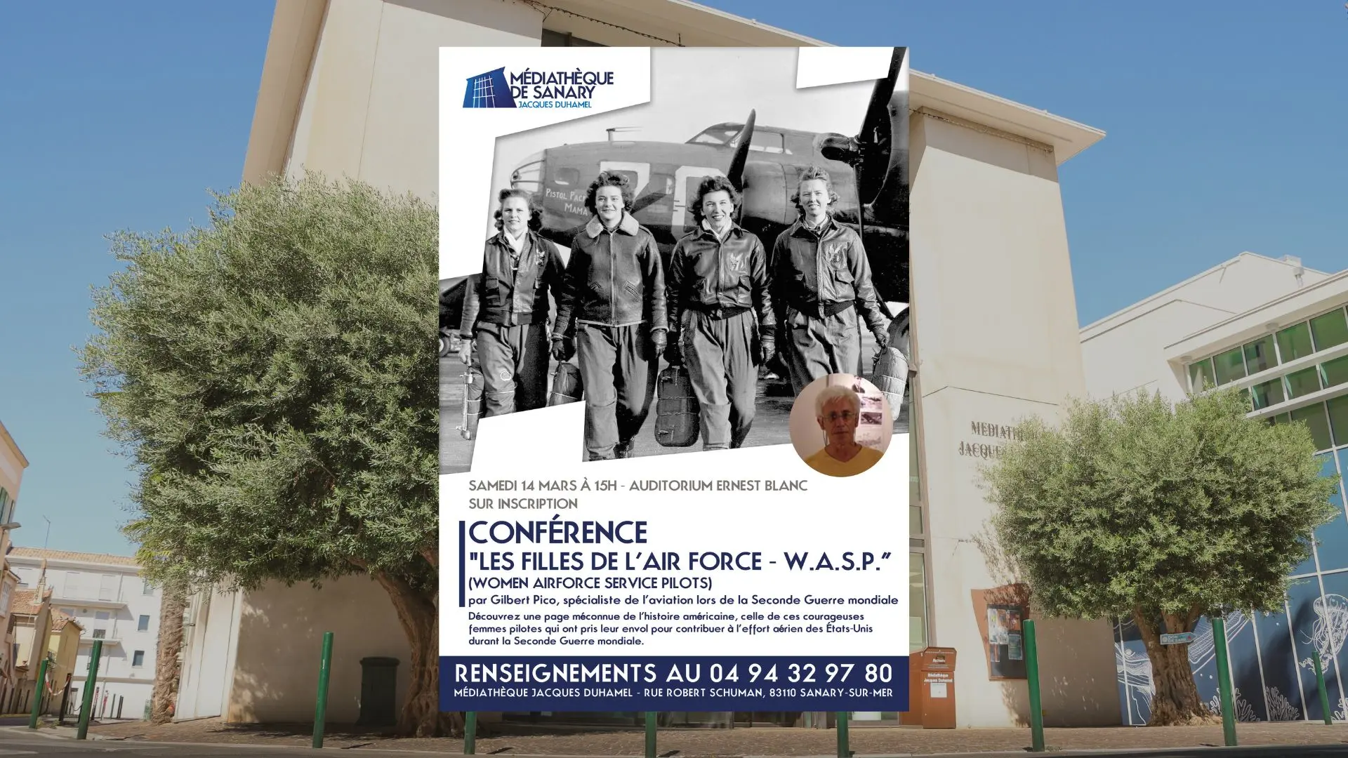 Conférence Les filles de l'Air Force - W.A.S.P_Sanary-sur-Mer