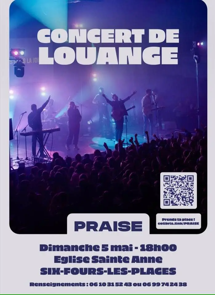 Concert du groupe PRAISE