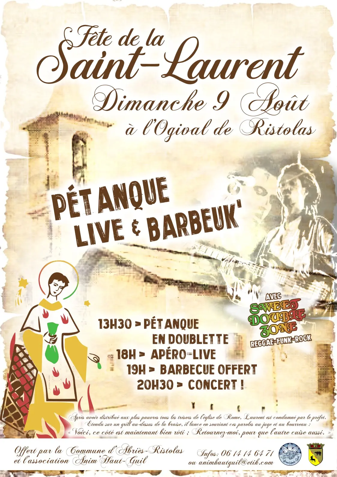Fête de la Saint Laurent à Ristolas_Abriès-Ristolas