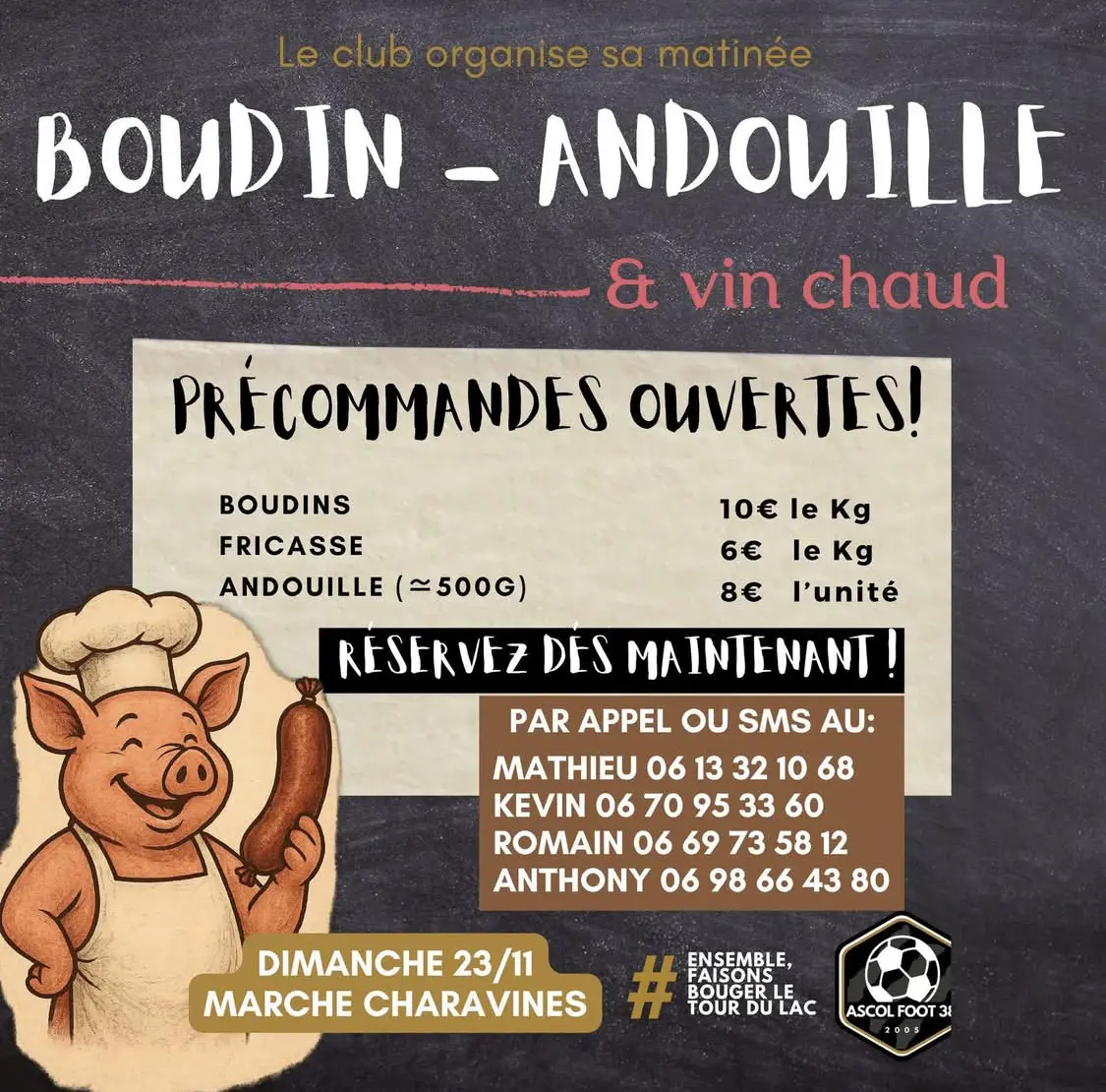 Matinée boudin-andouille
