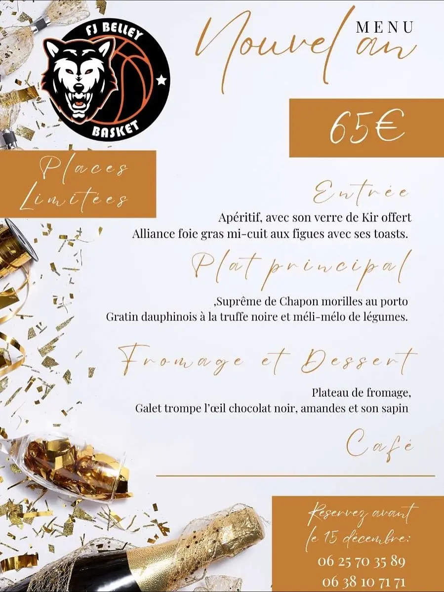 Le FJ Belley Basket sur son 31 !_Belley