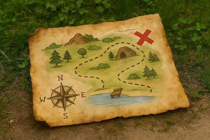 carte chasse aux trésor