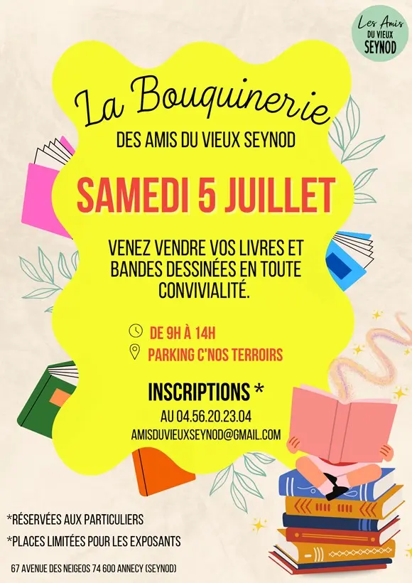 La bouquinerie des Amis du Vieux Seynod_Annecy