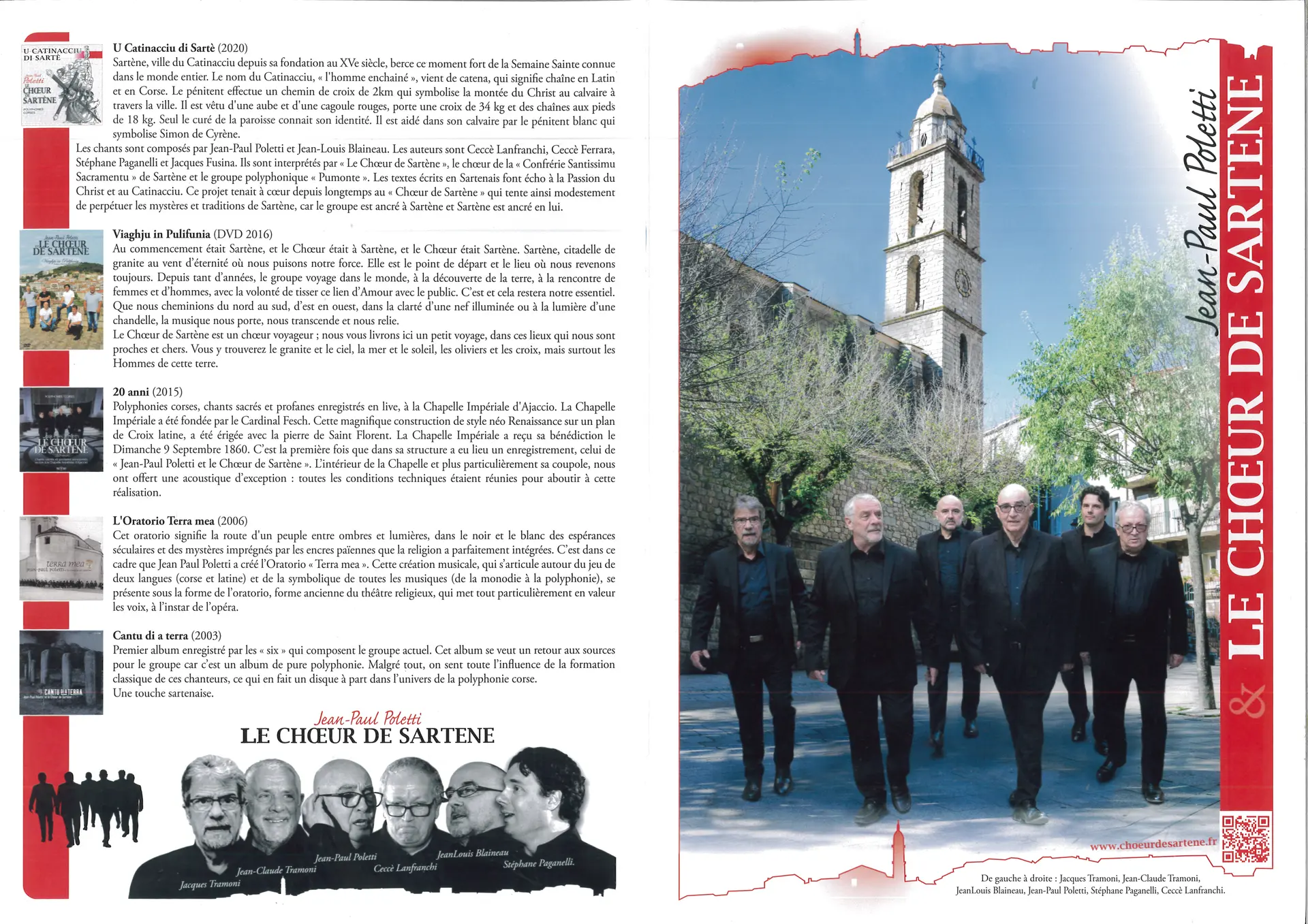 Livret explicatif des chants