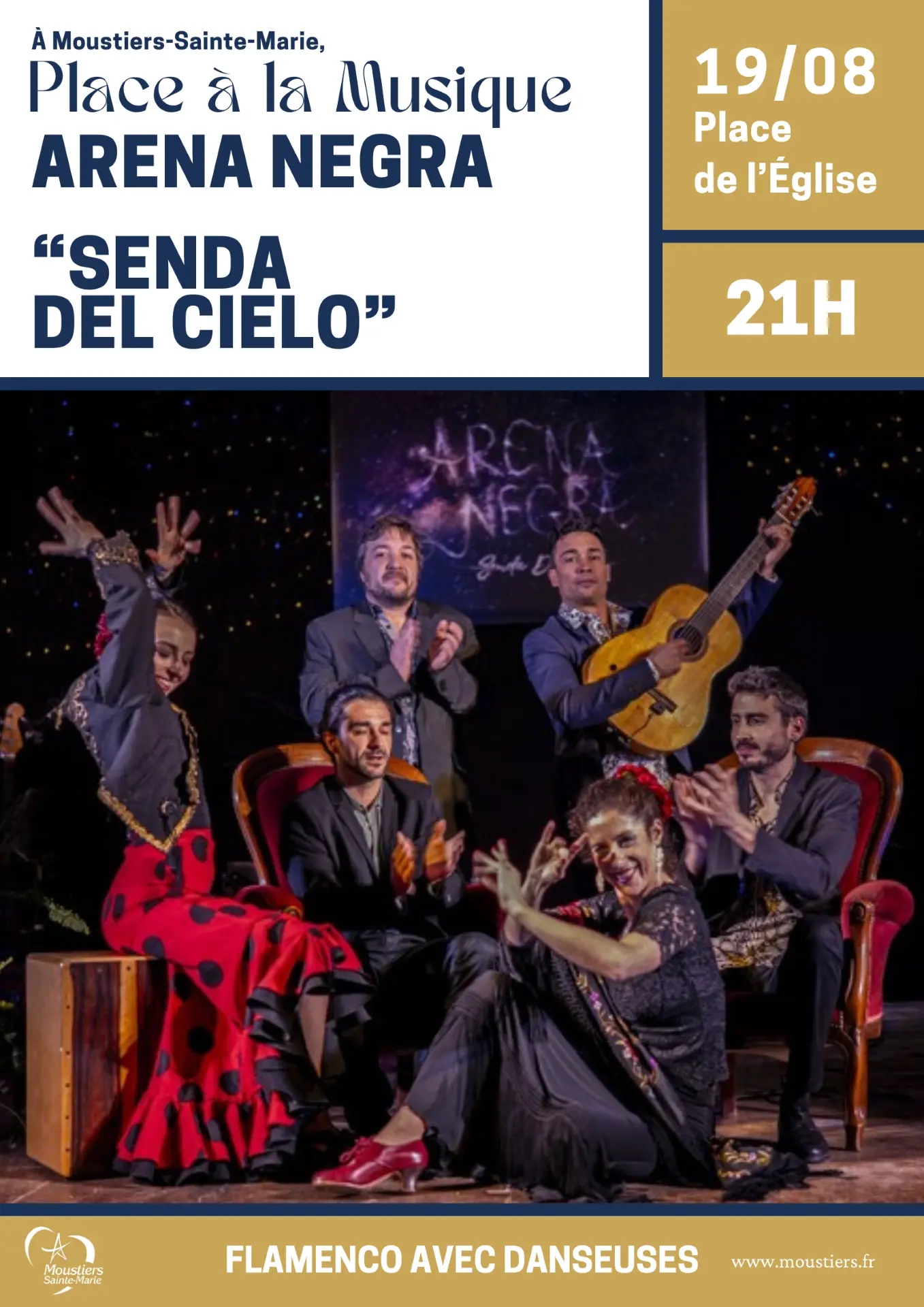 Music in the spotlights : concert with ARENA NEGRA !_Moustiers-Sainte-Marie