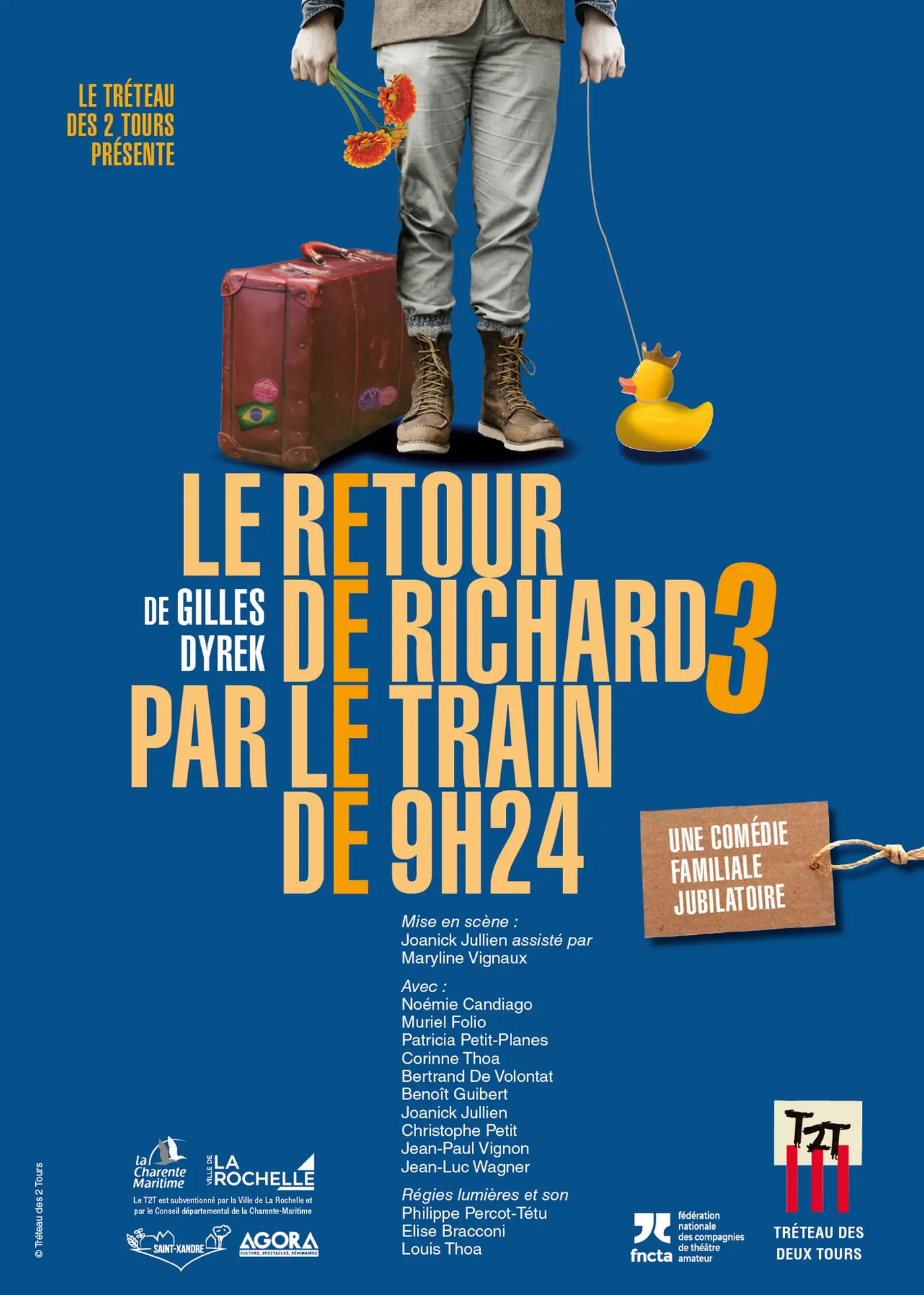 Théâtre : Richard 3 arrivera par le train de 9h24_Saint-Martin-de-Ré
