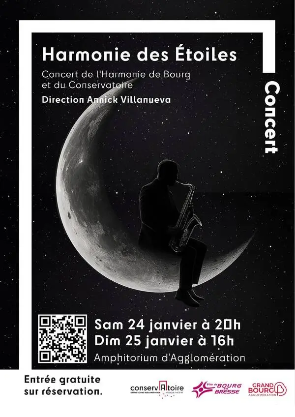 Affiche_Harmonie des étoiles : un voyage musical à travers le cosmos_Bourg-en-Bresse