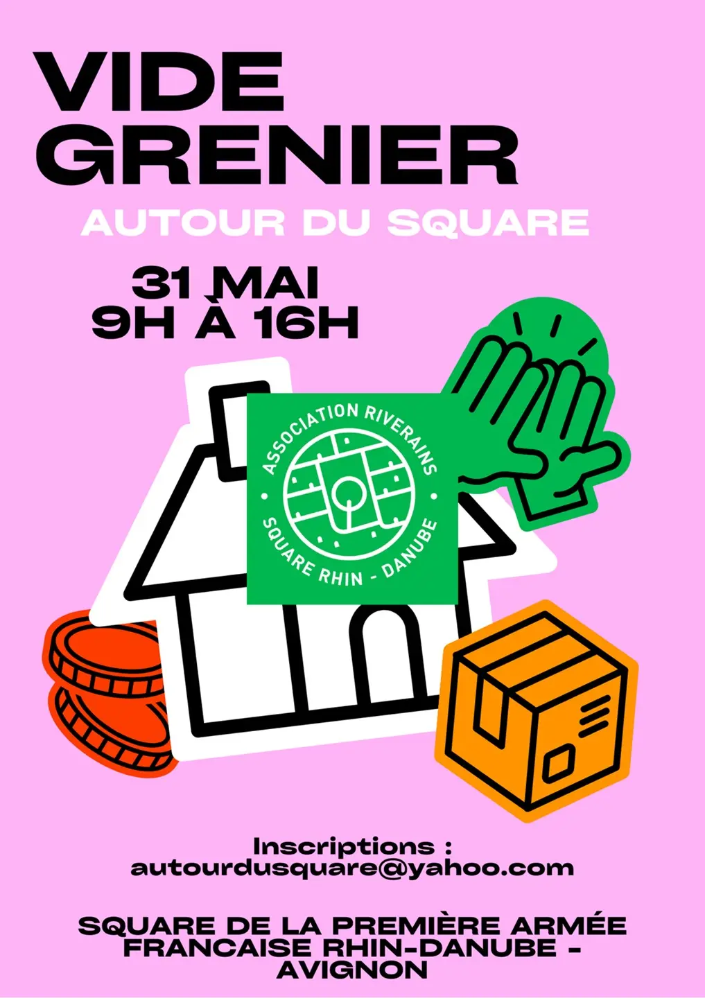 Vide-greniers Autour du square_Avignon