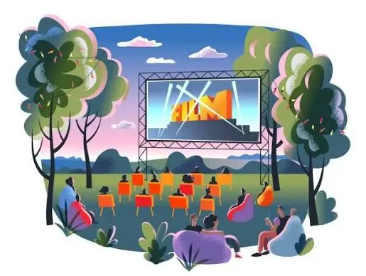 Cinéma en plein air