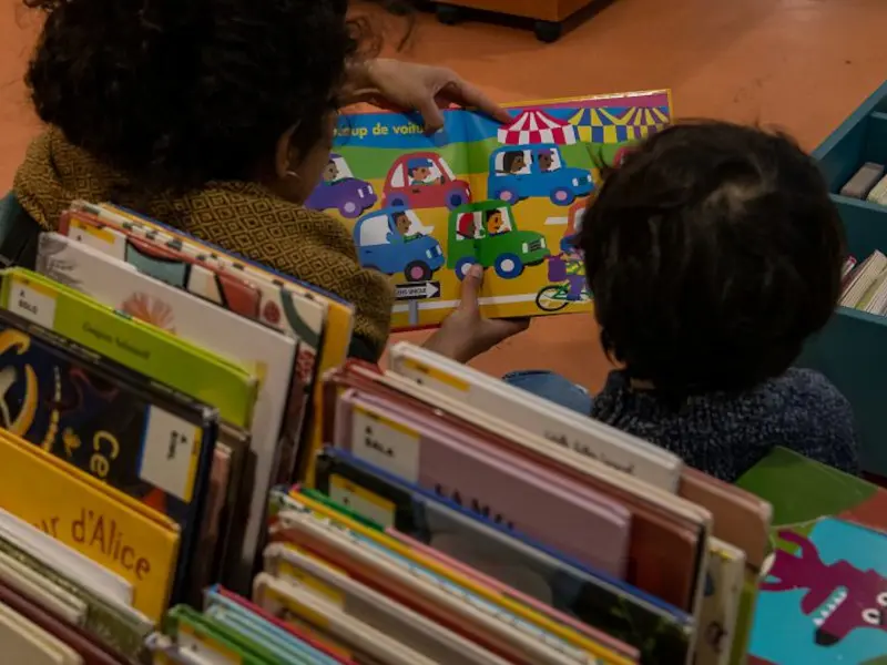 Animations à la bibliothèque du Merlan