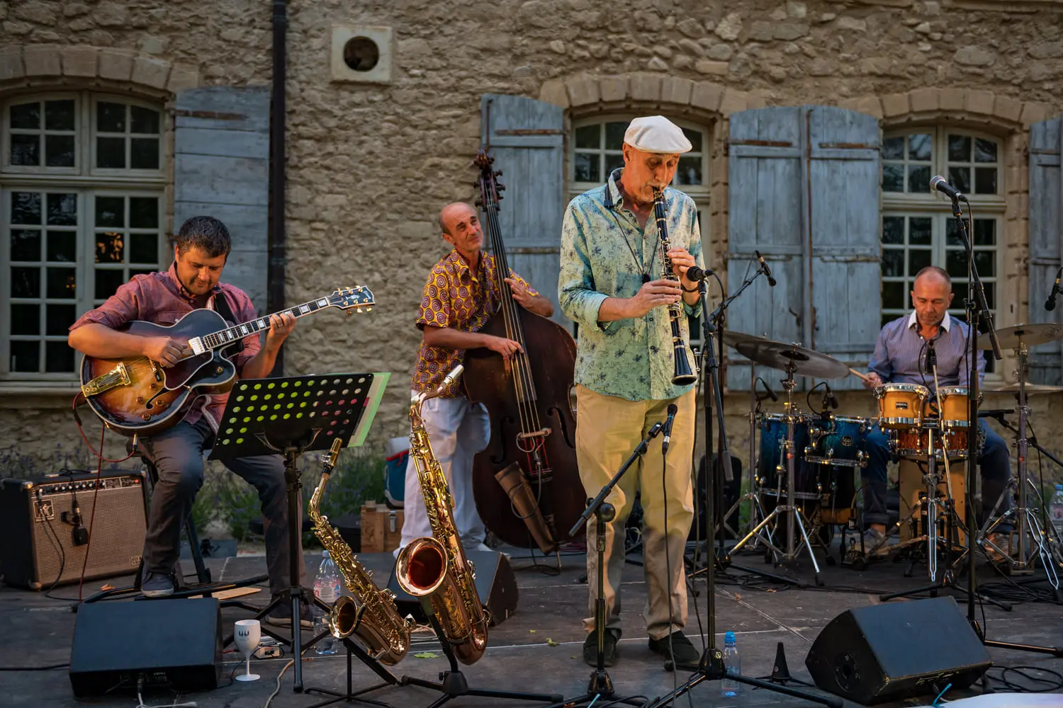 Michel Pellegrino quartet  Photo Philippe Magoni