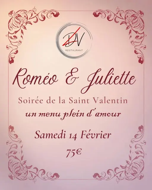 Dîner se la Saint Valentin