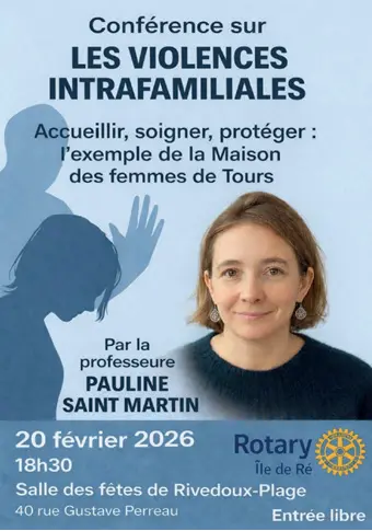 Conferencia sobre la violencia intrafamiliar_Rivedoux-Plage