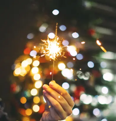 Spectacle pyrotechnique Noël