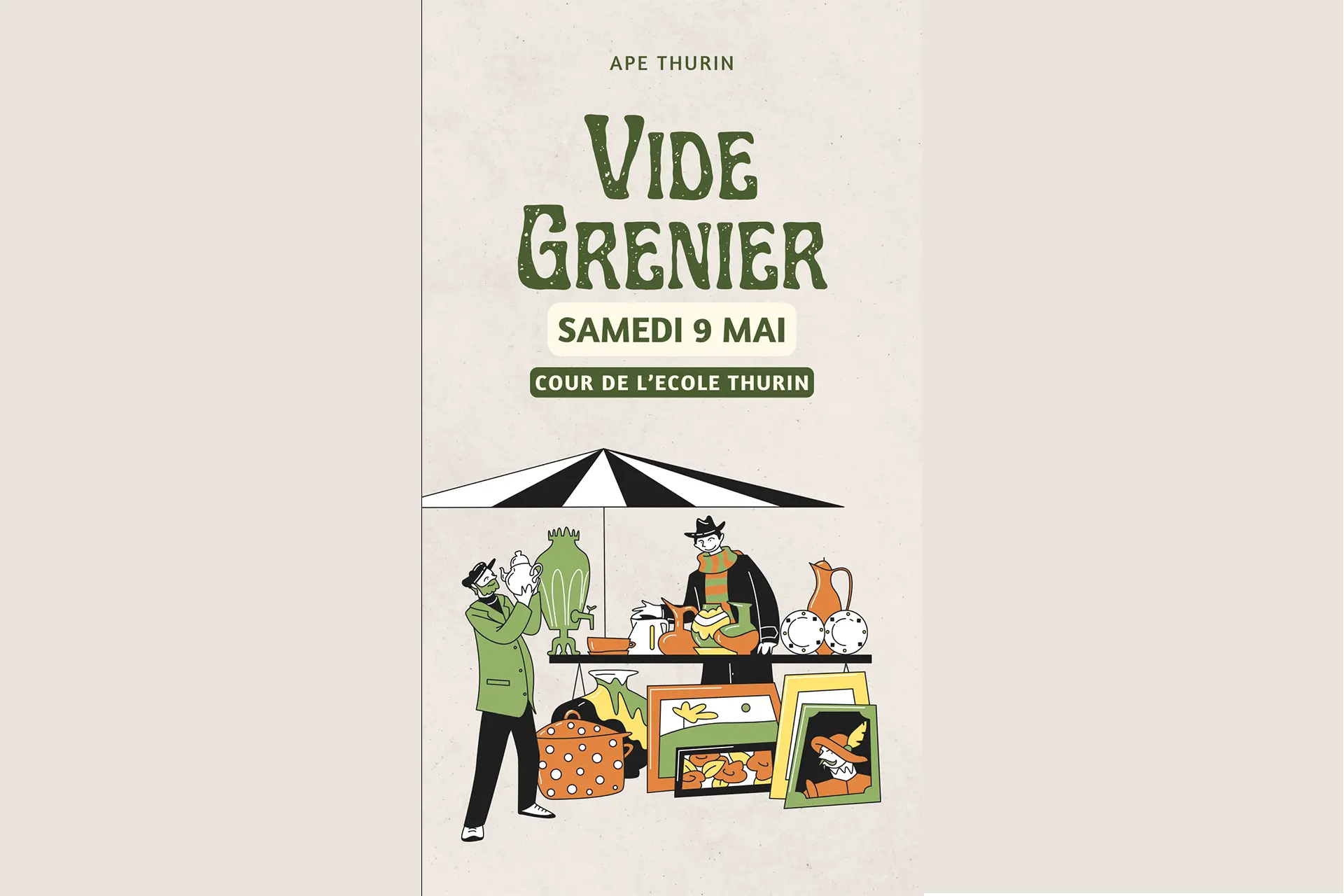 Vide-greniers de l'APE de Thurin_Thônes