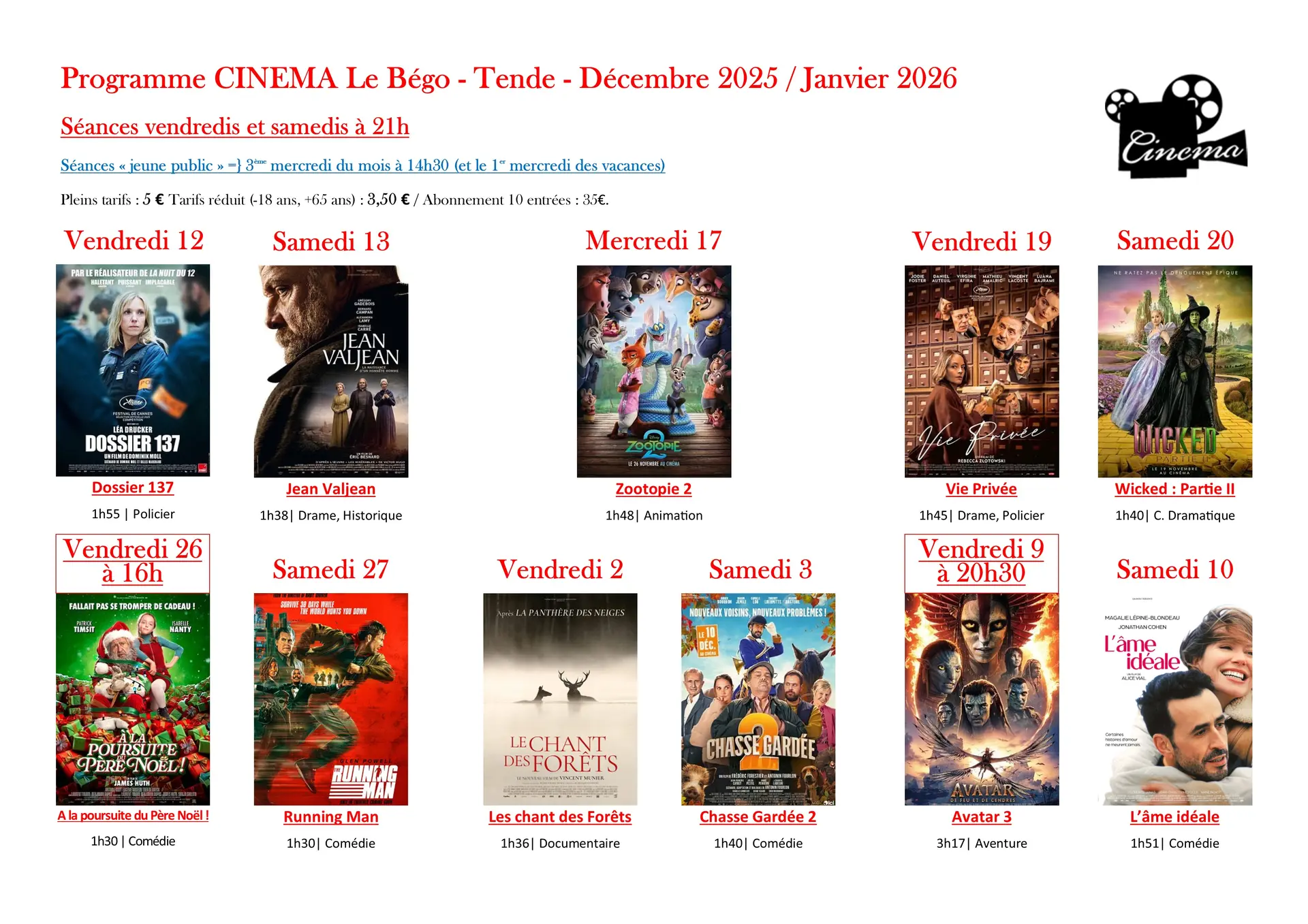 Décembre 2025 / Janvier 2026