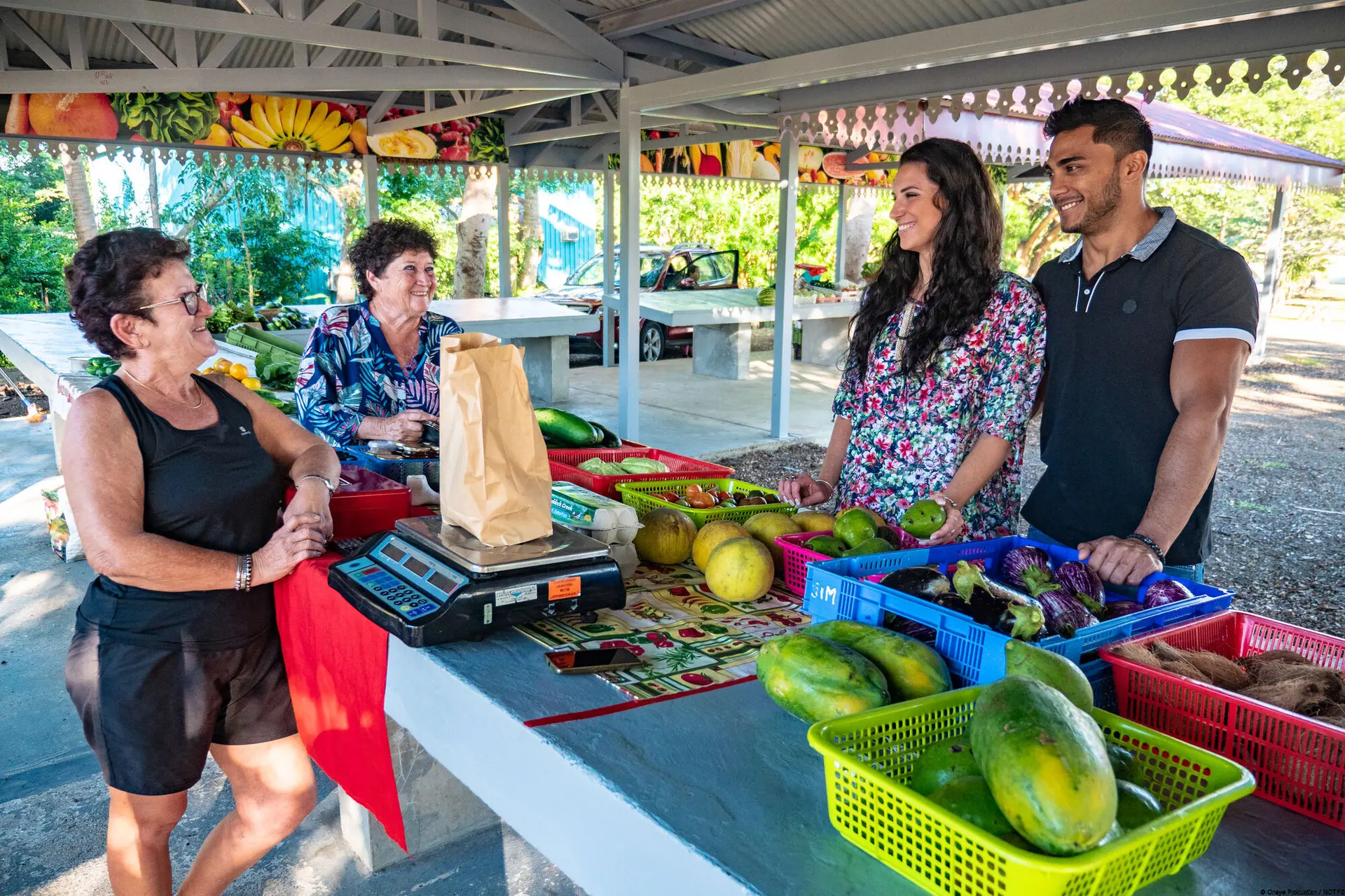 Produits locaux - Marché communal Les Terminalias