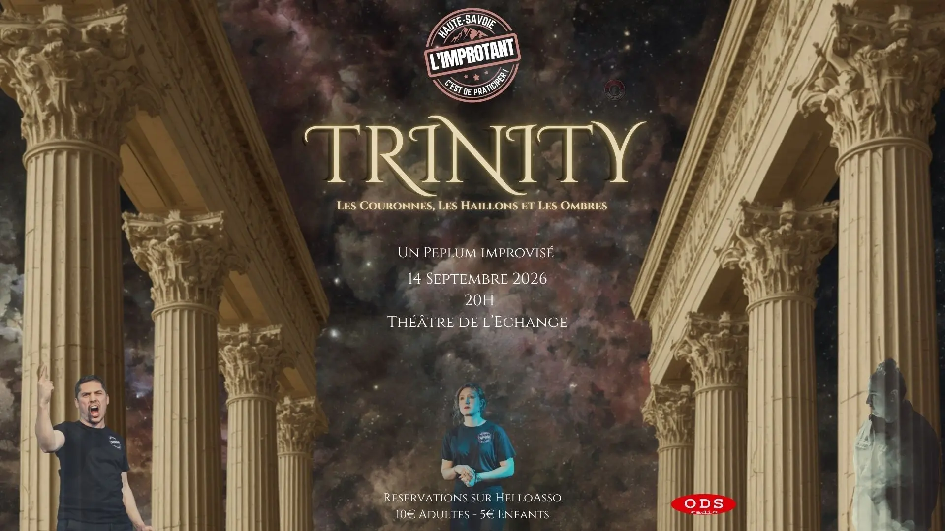 Théâtre d'improvisation : Trinity_Annecy