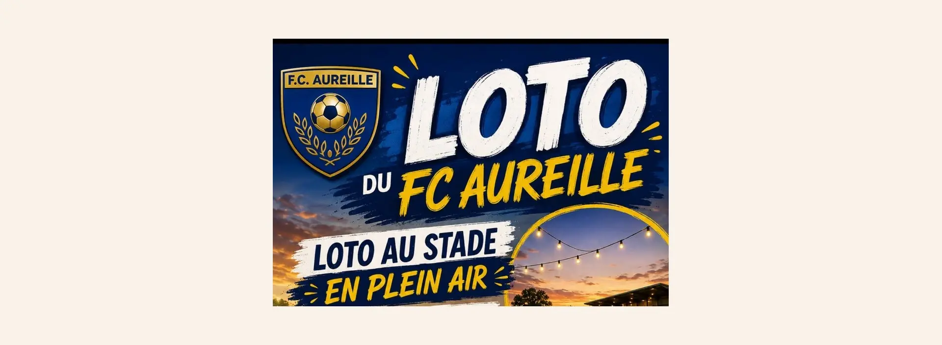 Vignette Loto du Football Club Aureillois à Aureille 05.09.26