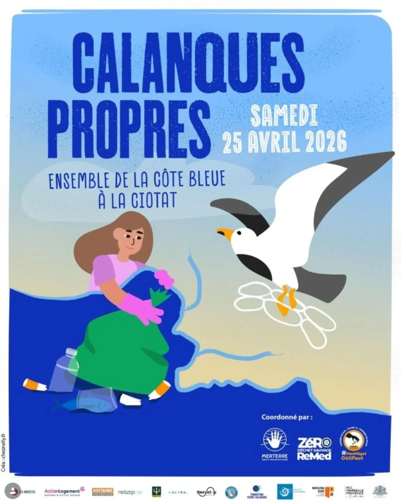 Opération de nettoyage Calanques Propres_La Ciotat