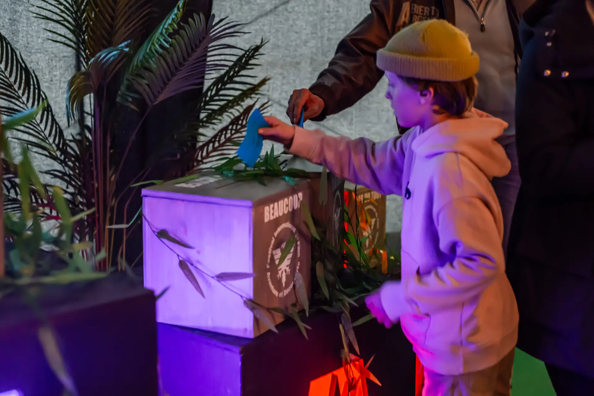 Boîtes vote du public - Festival International du Film Aventure & Découverte édition 2024