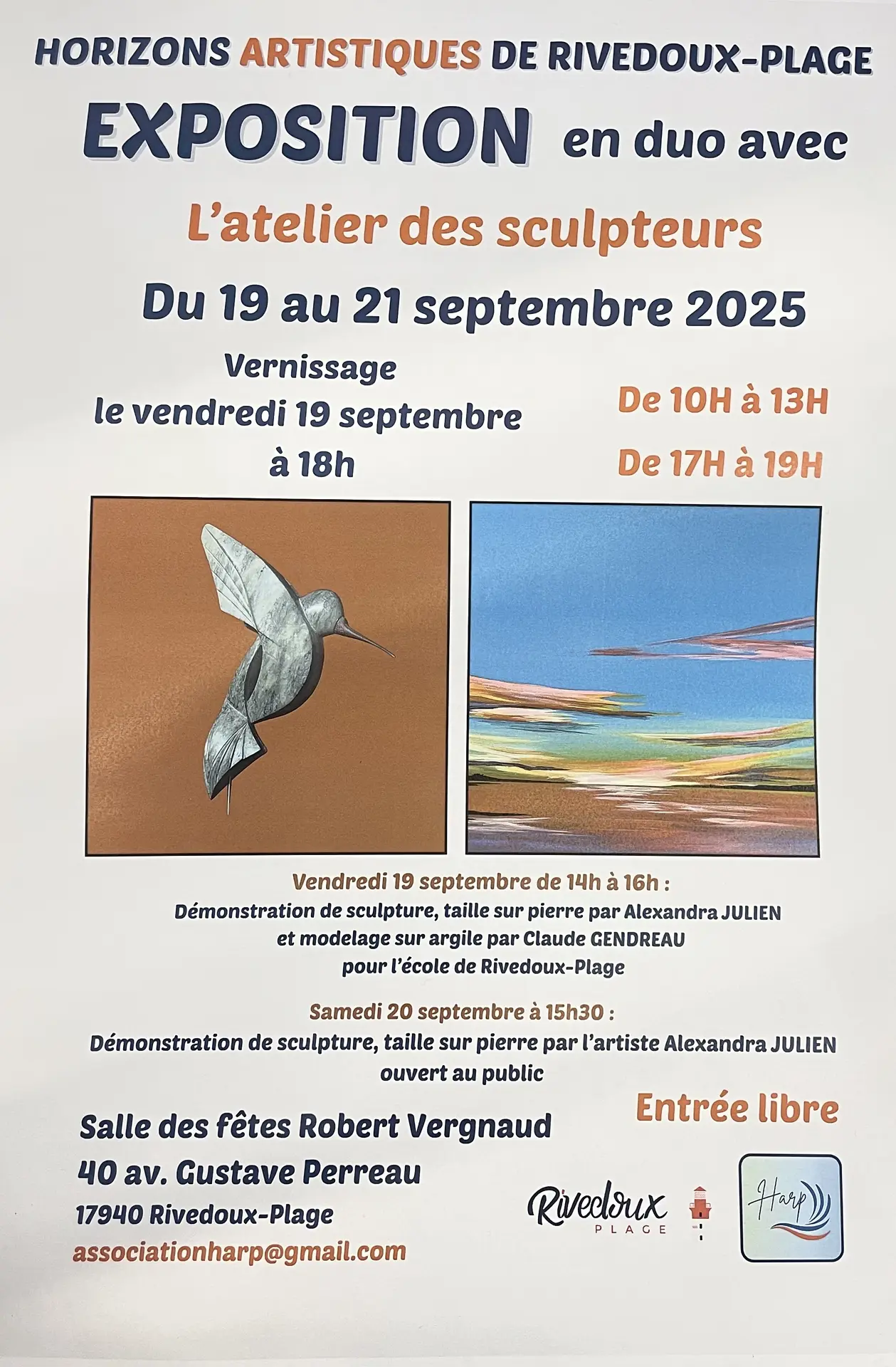 Expositions 2025 Horizons Artistiques de Rivedoux-Plage_Rivedoux-Plage