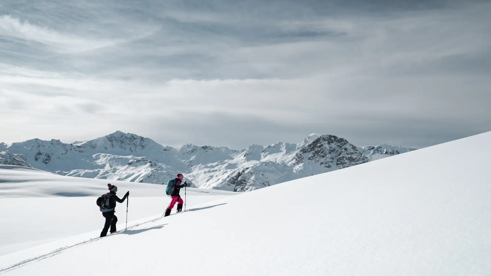 Piste ski de randonnée - Écureuil Val d'Isère